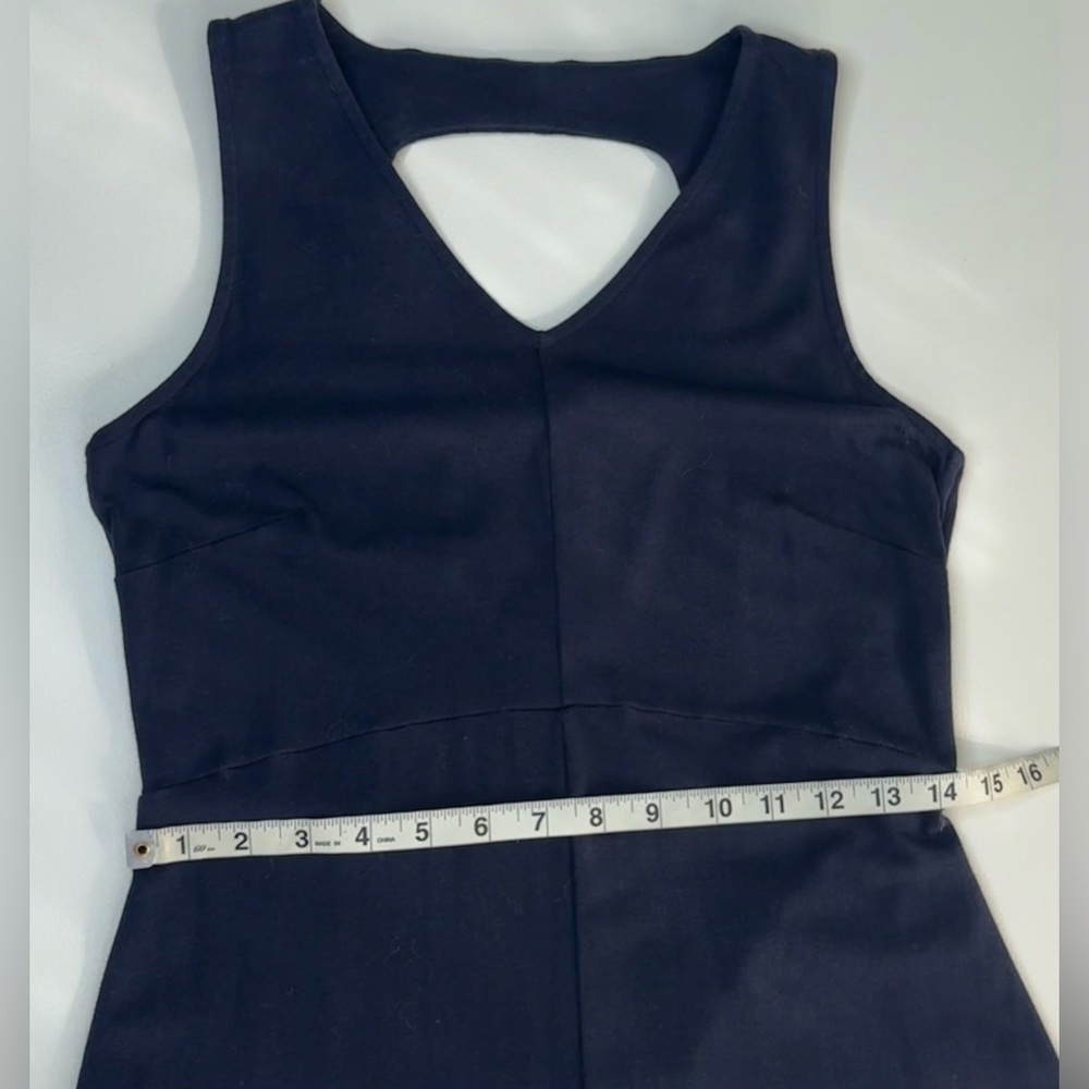 Talbots Open Back Jersey Sleeveless Knit Maxi Dress Small - Picture 9 of 10